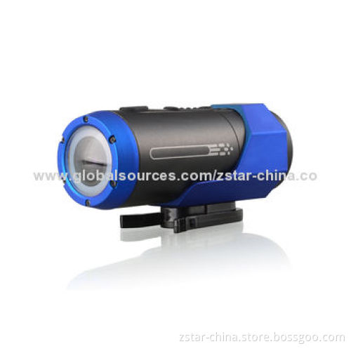 Wi-Fi Sports Camera, Full HD 1,080P Extreme Sports Action DVR Cam WaterproofNew